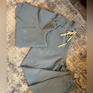Ocean Grey Luuna Scrubs